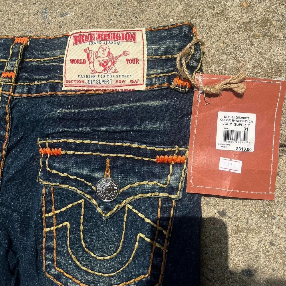 True Religion Joey Super T Falre Pants size 31